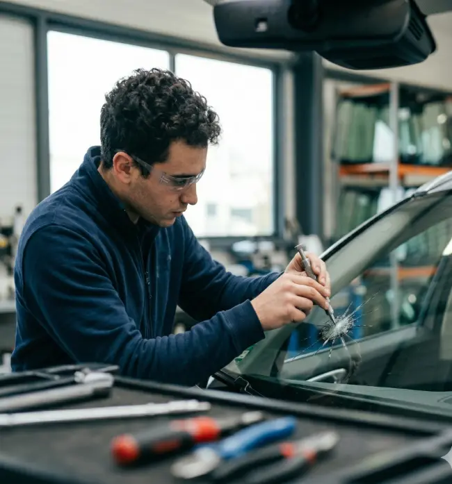 Expert automobile discutant sereinement